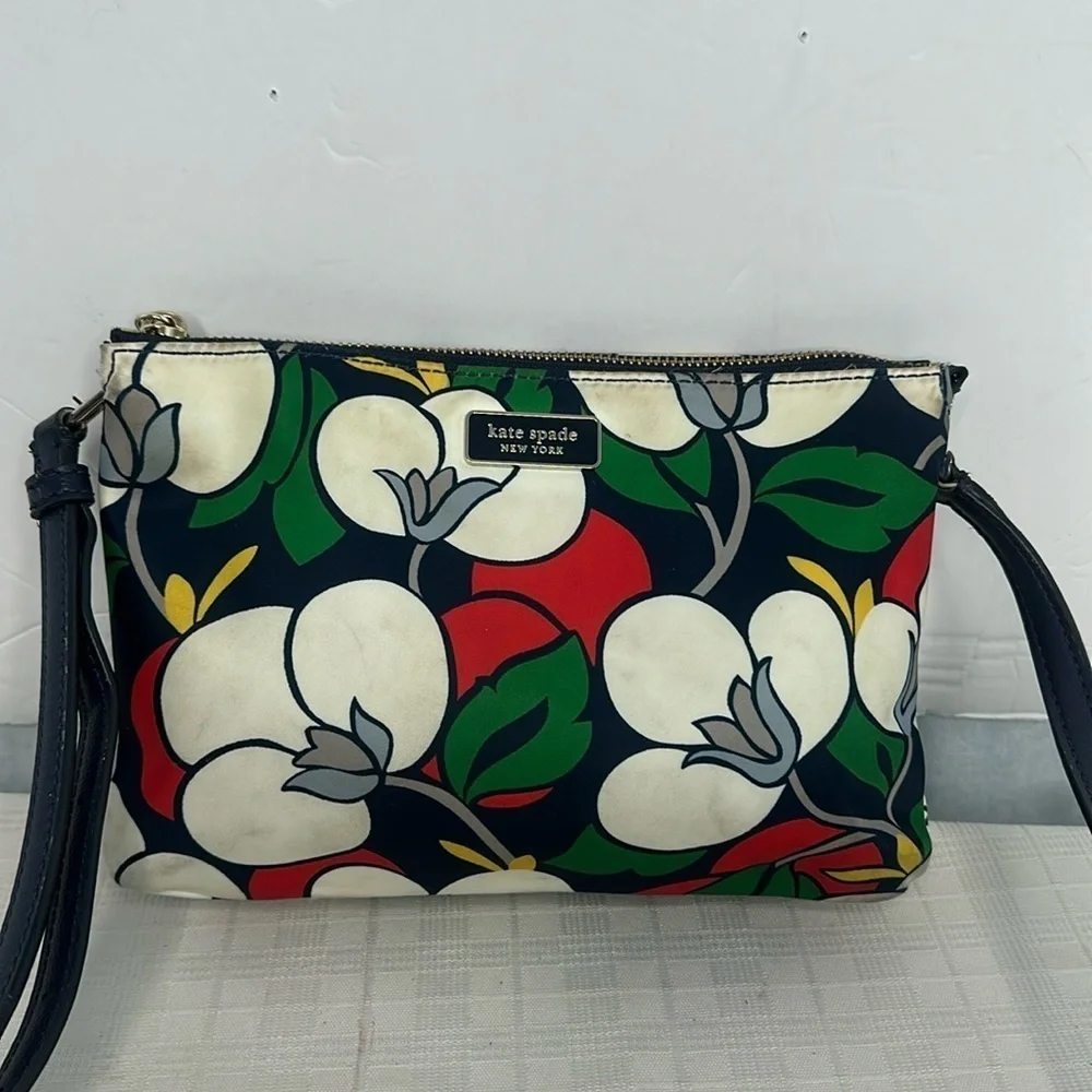 Kate Spade Multicolor Floral Crossbody Bag